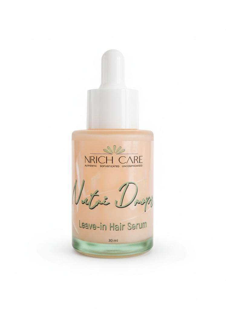 Nutridrops leave in hair serum final
