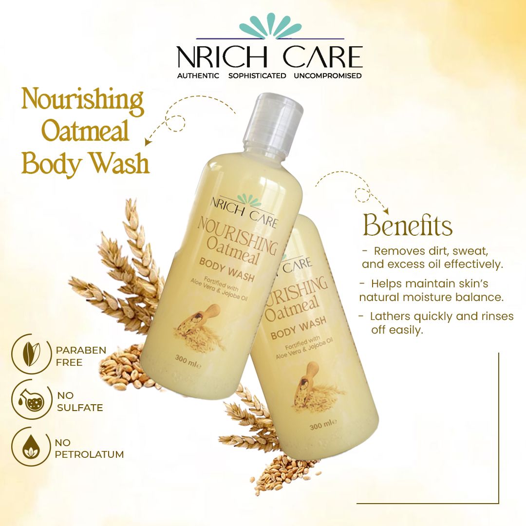 Nourishing Oatmeal Body Wash 300ml